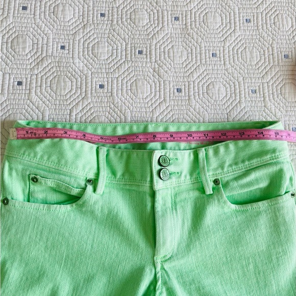 Lilly Pulitzer skinny jeans- low waist, back pockets, bottom zippers - Picture 8 of 9